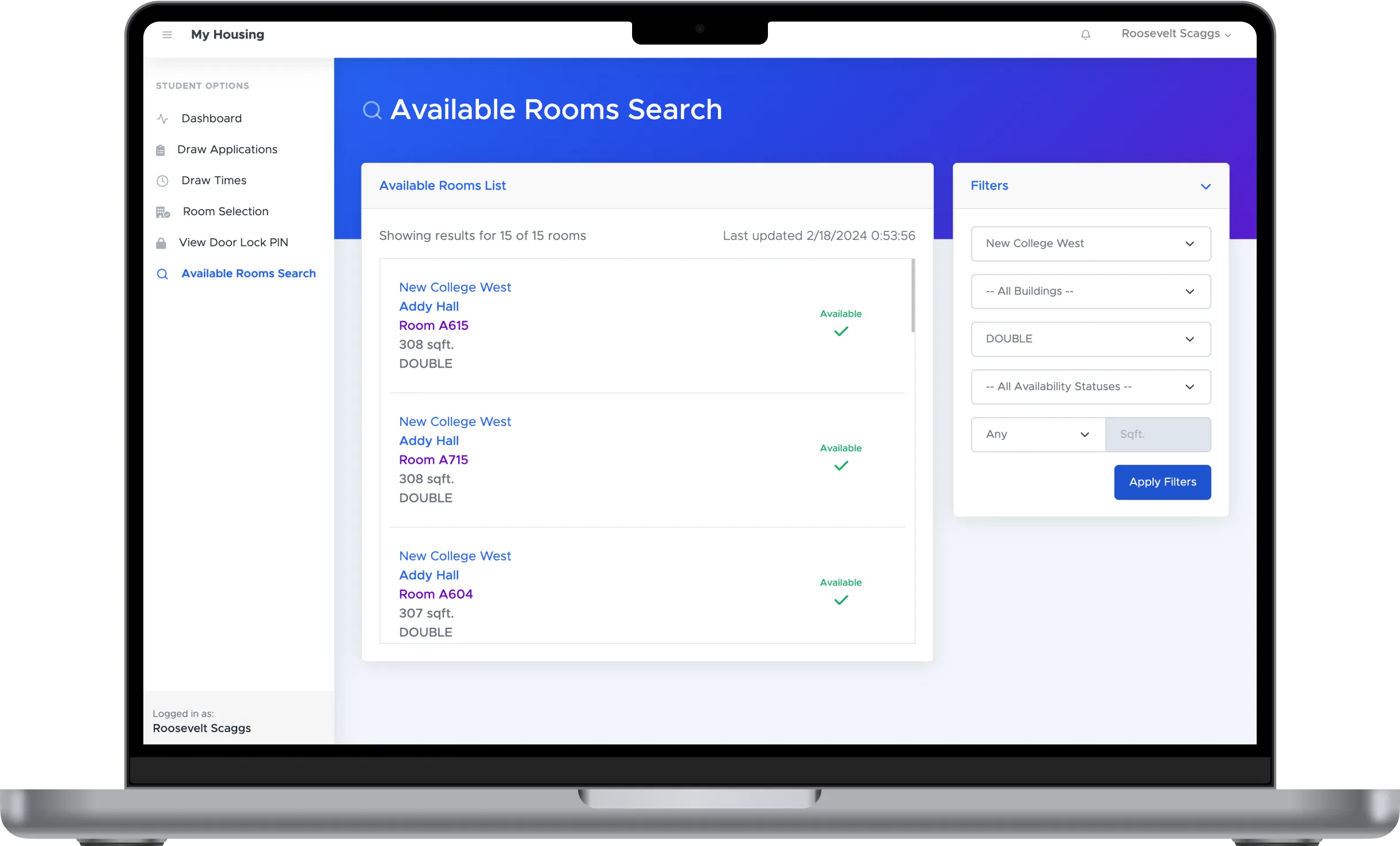 Mainframe's Magic Schedule Builder on the homepage
