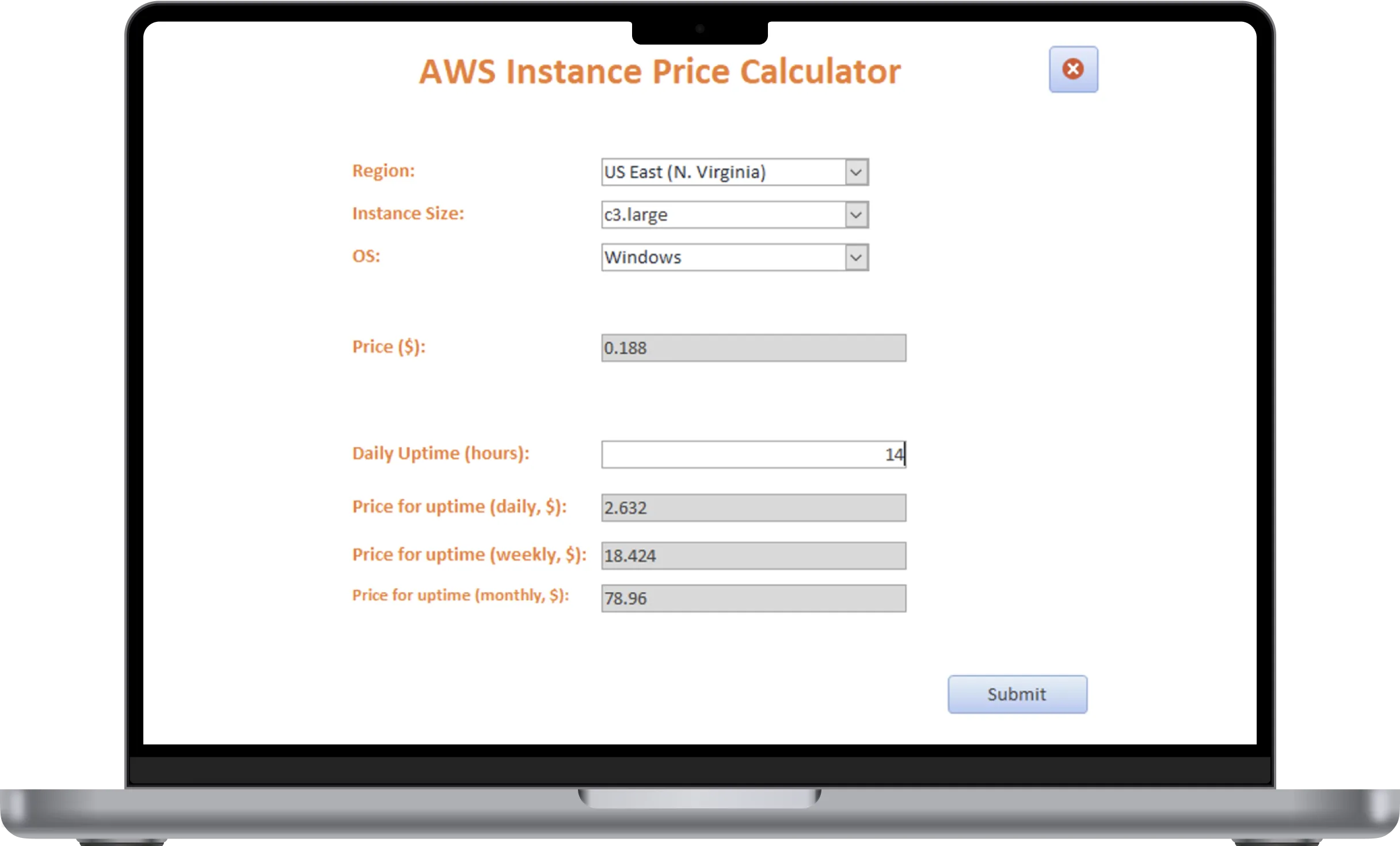 Mainframe's Magic Schedule Builder on the homepage
