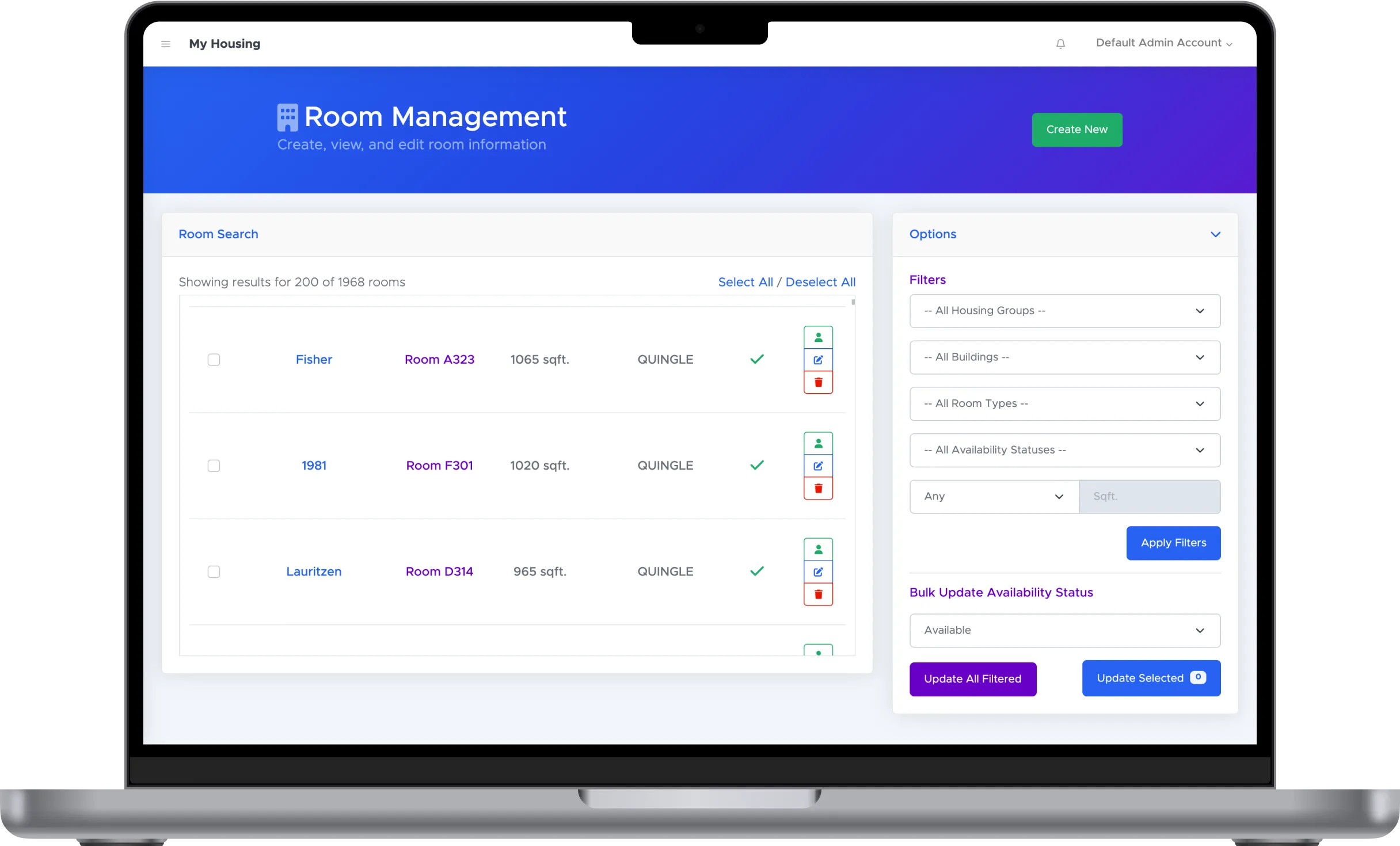Mainframe's Magic Schedule Builder on the homepage